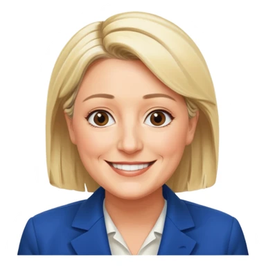 Marine le pen sticker