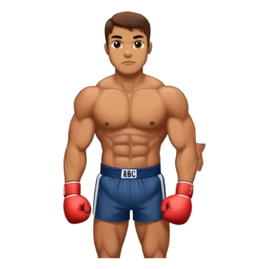 a boxer working out in a gym with a news crew from ABC 10 recording the scene sticker