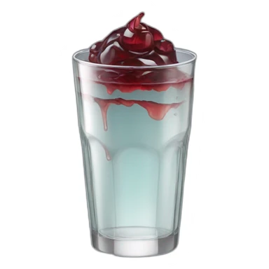 Dark vadore avec une verre de coca sticker