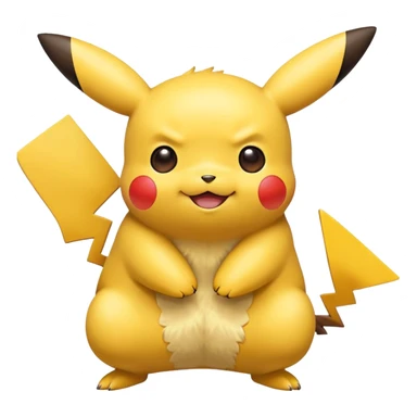 Pikachu with mate sticker