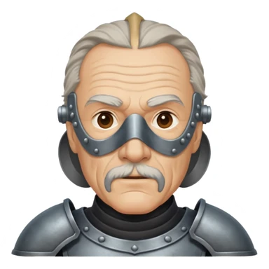 Elderly iron man sticker