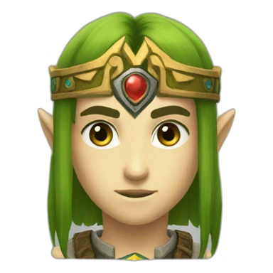 Zelda Twilight Princess logo sticker