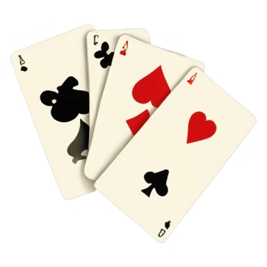 Deck of cards  sticker