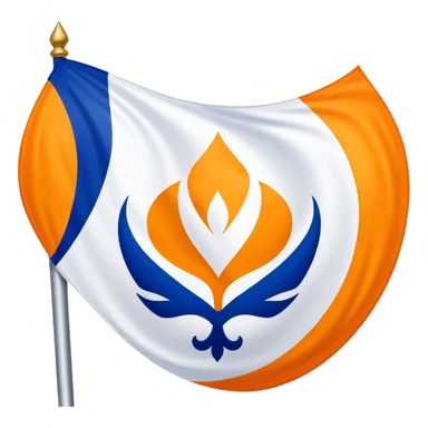 Khalistan flag  sticker