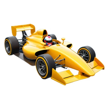 Formula racing field sticker