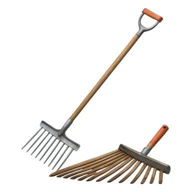 a rake sticker