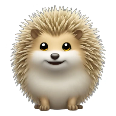 Military hedghog sticker