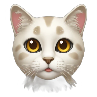 Rag doll cat sticker