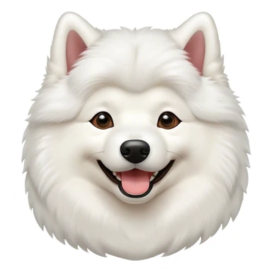 happy Samoyed sticker