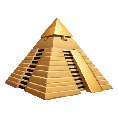 An Egyptian pyramid sticker