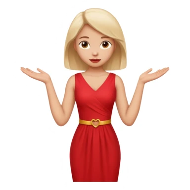 A girl with curious expressions and her arms resting  a v  on her waist  sticker