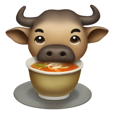 Made with slow-cooked oxknee cartilage, doganitang (ox knee soup) sticker