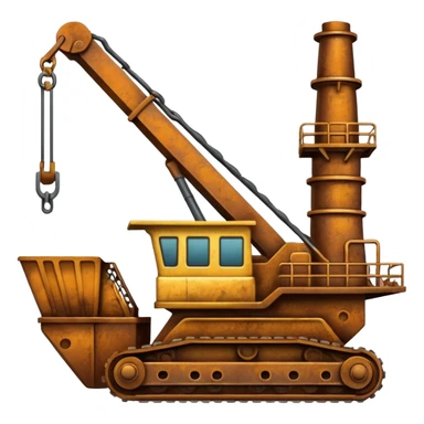 gold mining dredge sticker