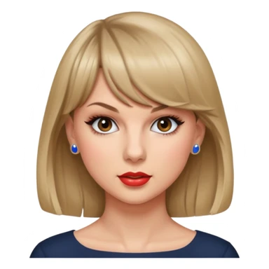 Bangs Taylor Swift  sticker