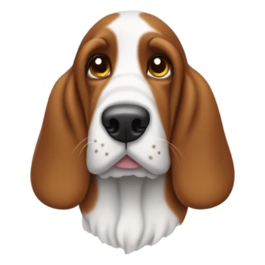 Bassett hound sticker