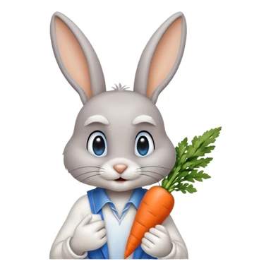 Bugs Bunny from Looney Tunes sticker