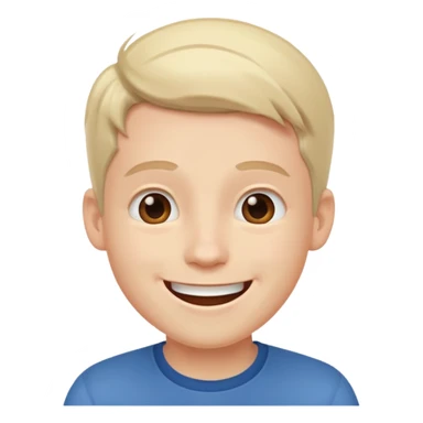 garcon blanc qui discute avec des plusieurs amis sticker