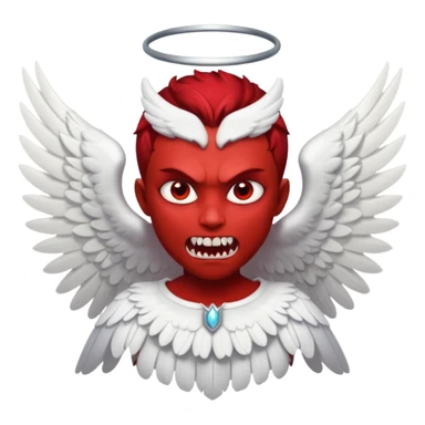 شيطان وملائكة sticker