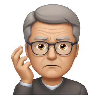 Dad scolding  sticker