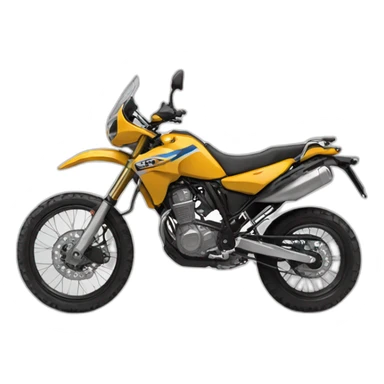 Enduro motorcycle sticker