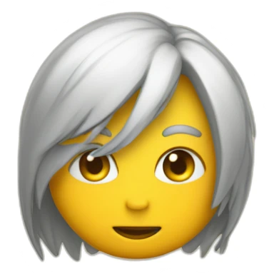 Corazón amarillo con una bendita  sticker