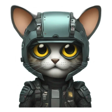 Cyberpunk-Octocat sticker