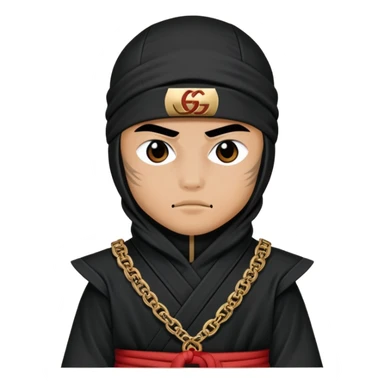 Ninja en gucci  sticker