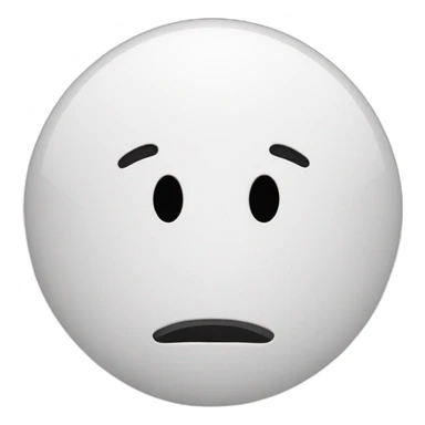 smiley triste qui verse une larme en noir et blanc sticker