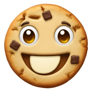 happy cookie sticker