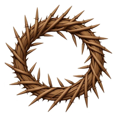 crown of thorns  sticker