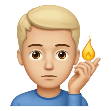 ligth man thinking sticker