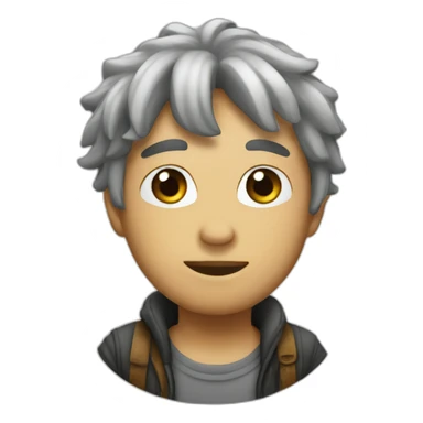 Luffi one peace sticker