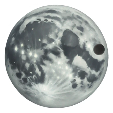 Moon astrology symbol sticker