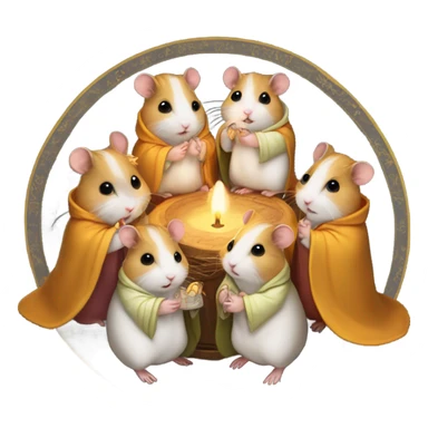 hamster cult sticker