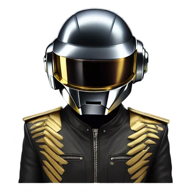 casco Daft Punk sticker