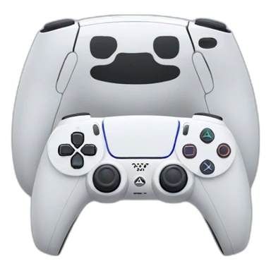Eine PlayStation5 mit einem PlayStation 5 Controller sticker