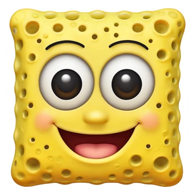 cute cartoon spongebob sticker