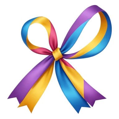 anything with ribbon  sticker