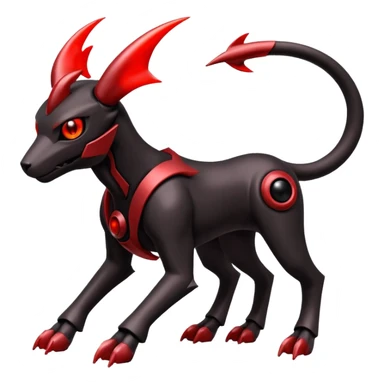 Houndoom-Genesect-Pokémon-Fakémon-hybrid-creature sticker