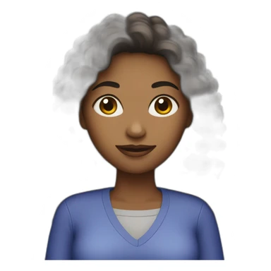 woman with a bbl sticker