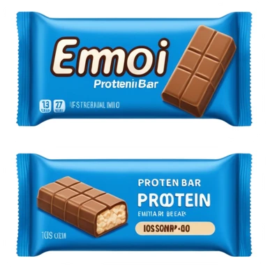 protein bar sticker
