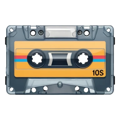 Old cassette  sticker