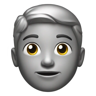 metall coin with young face sticker