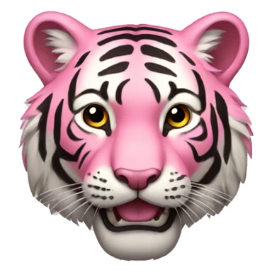 Pink tiger sticker