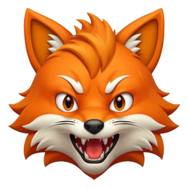 mad fox sticker