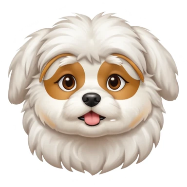 Cute dog Maltese sticker