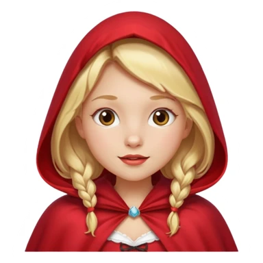 little red riding hood sticker
