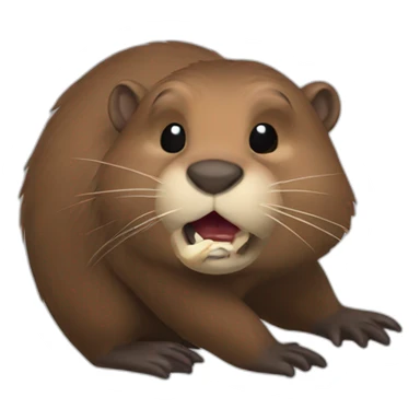 beaver,bober,kurwa sticker
