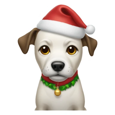 Havanase dog christmas sticker