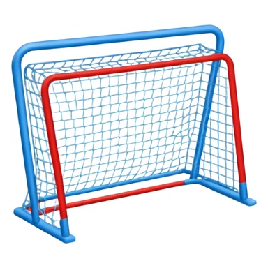 
 “Goal” sign comic style blue (#00A3E0) and red (#F9423A)  sticker